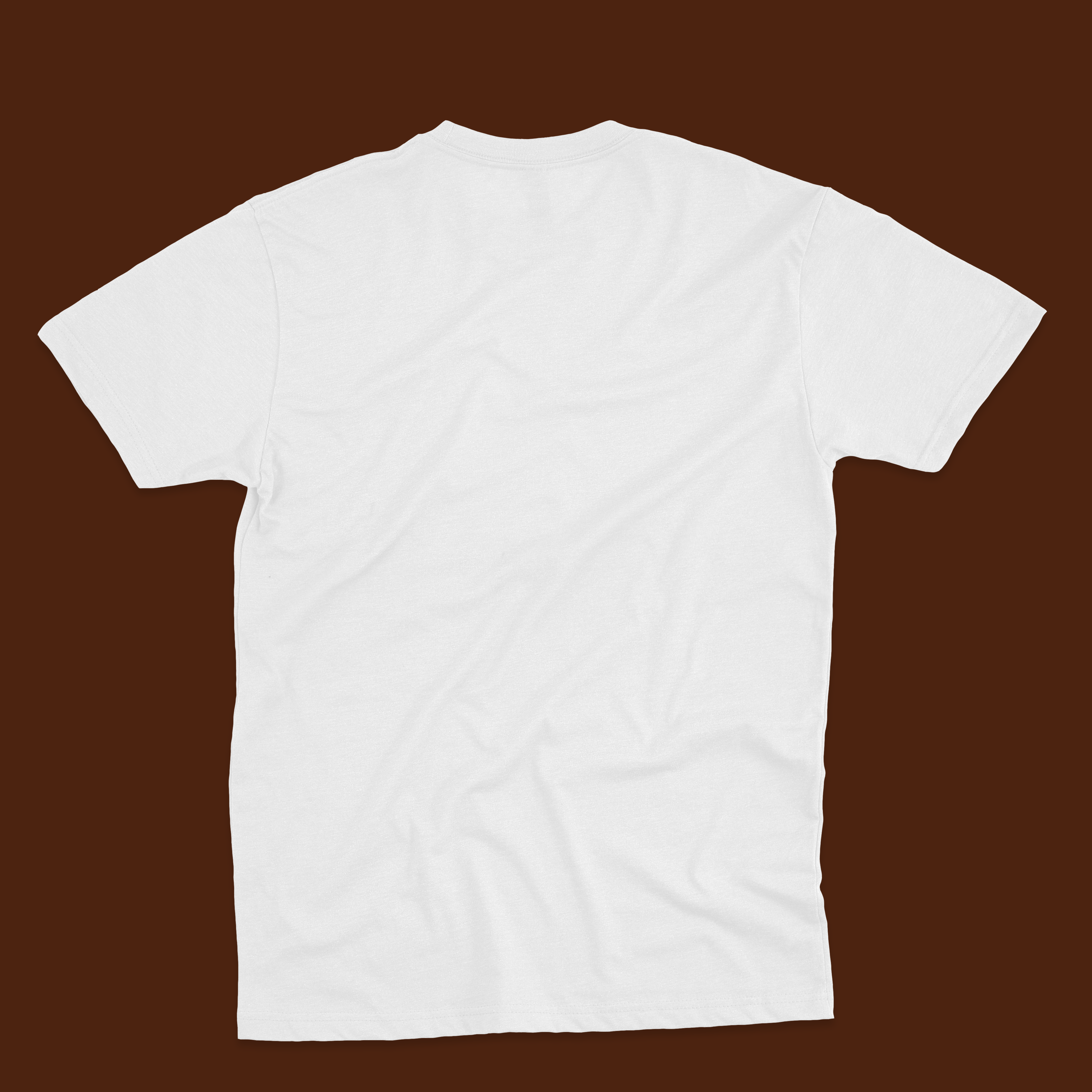 White printed tshirt for men