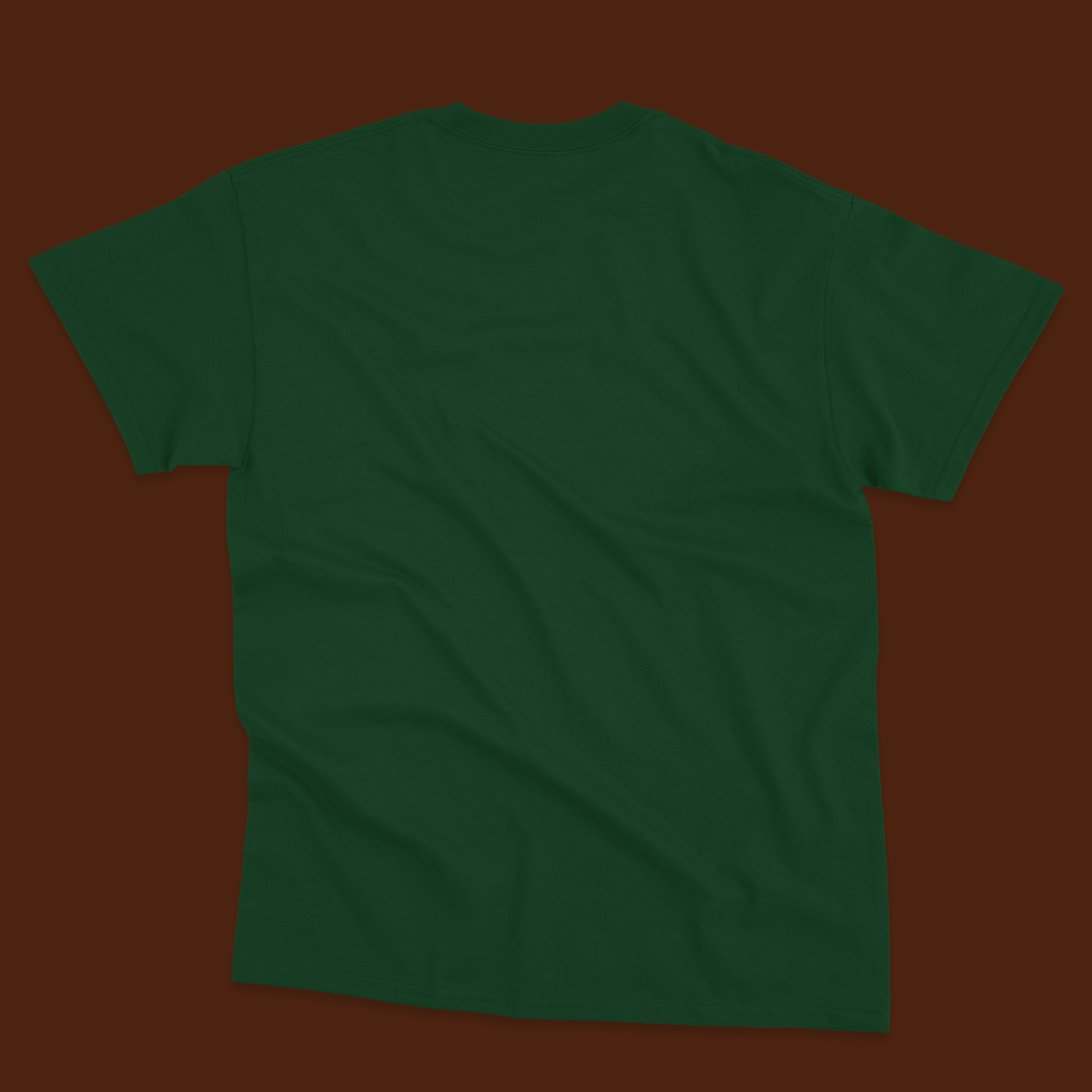 Green printed tshirt for men