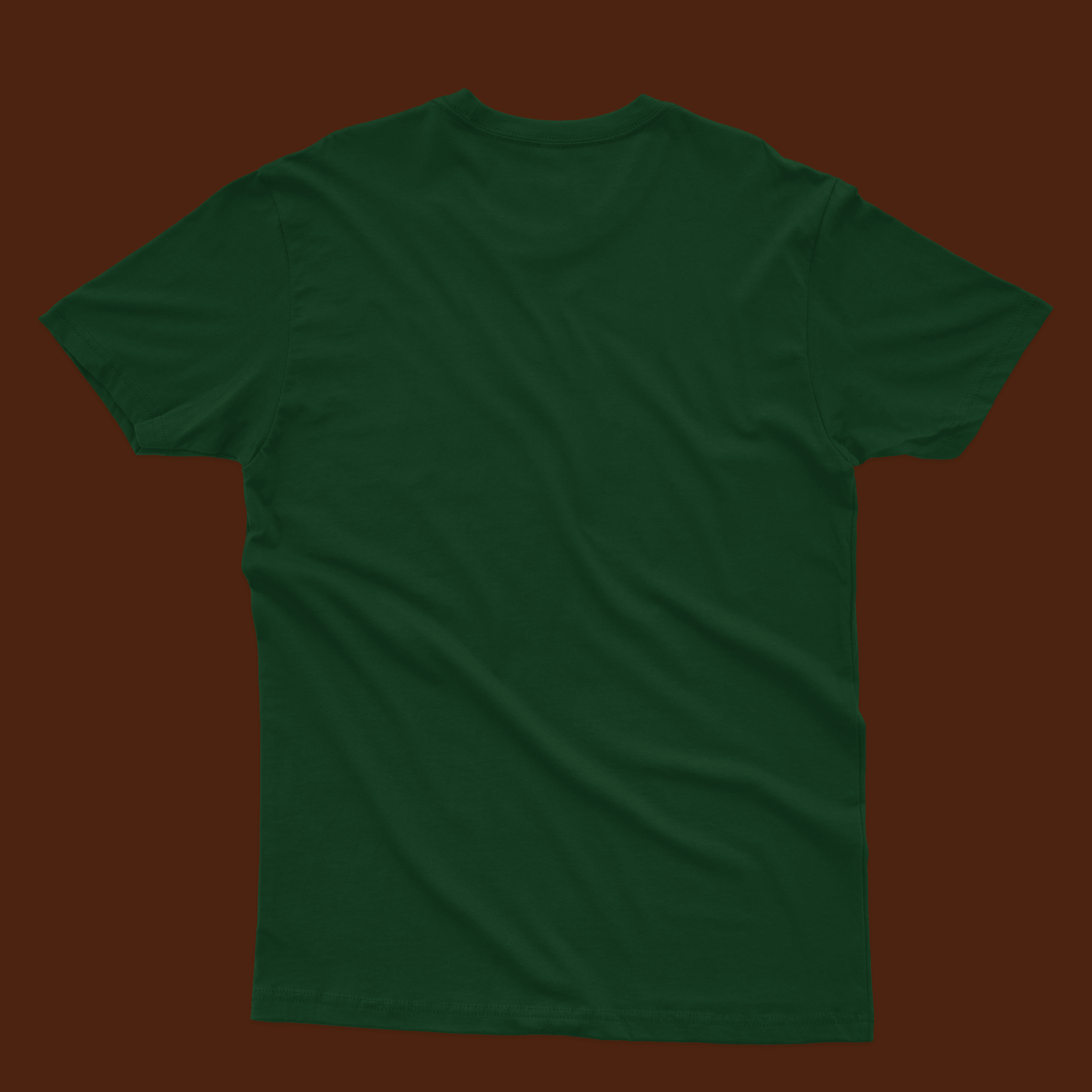 Green printed tshirt for men