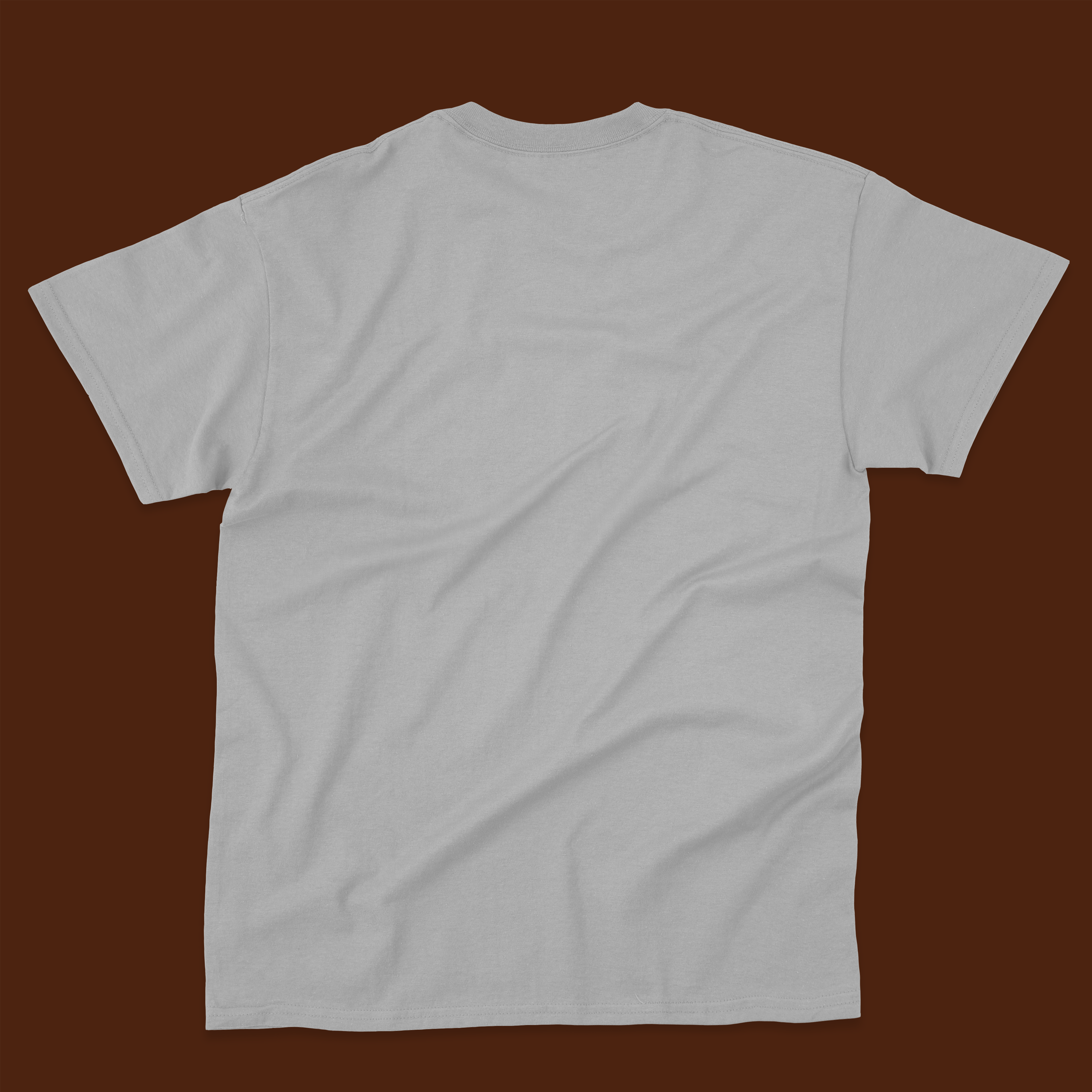 Grey printed tshirt for men