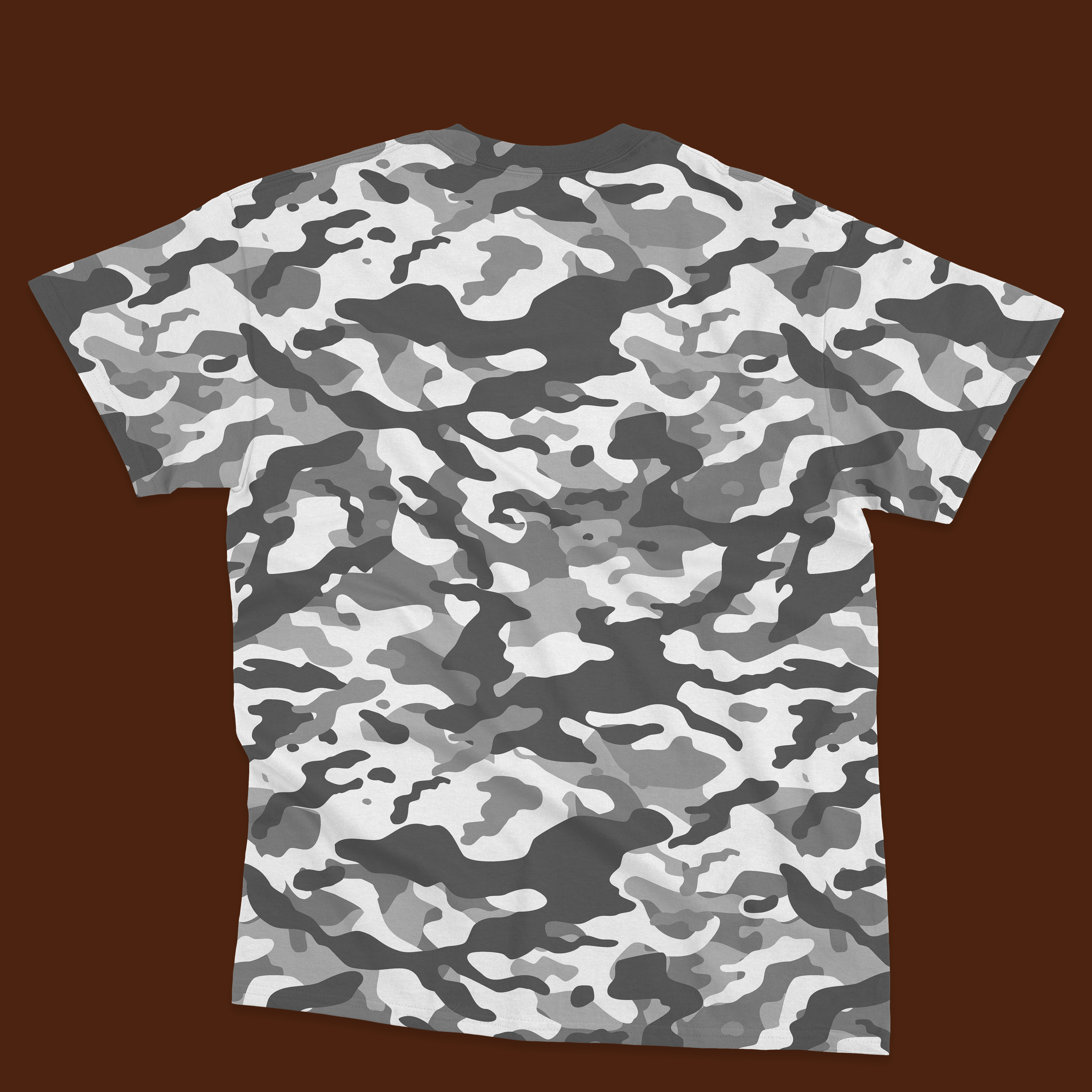 Grey printed tshirt for men