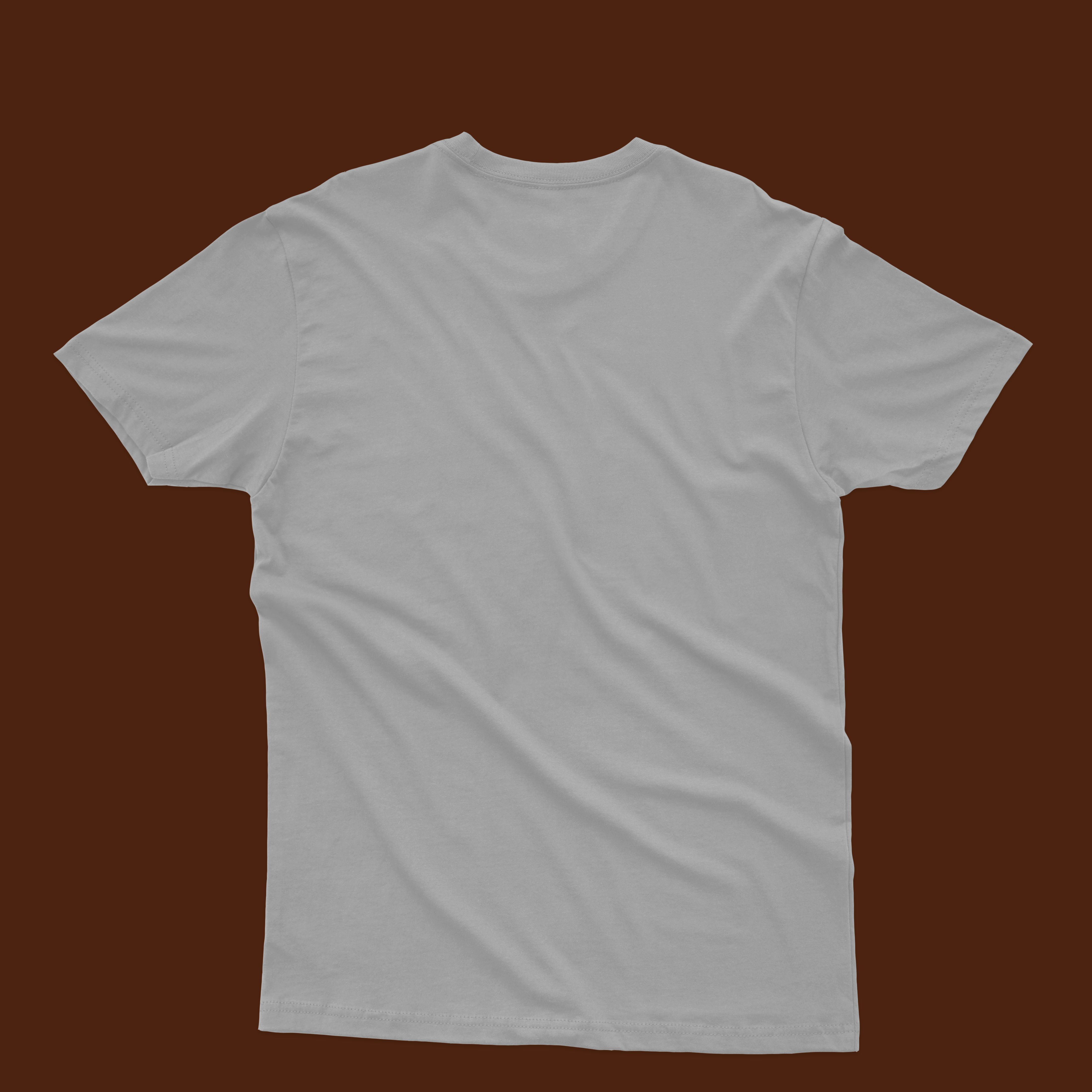 Grey printed tshirt for men