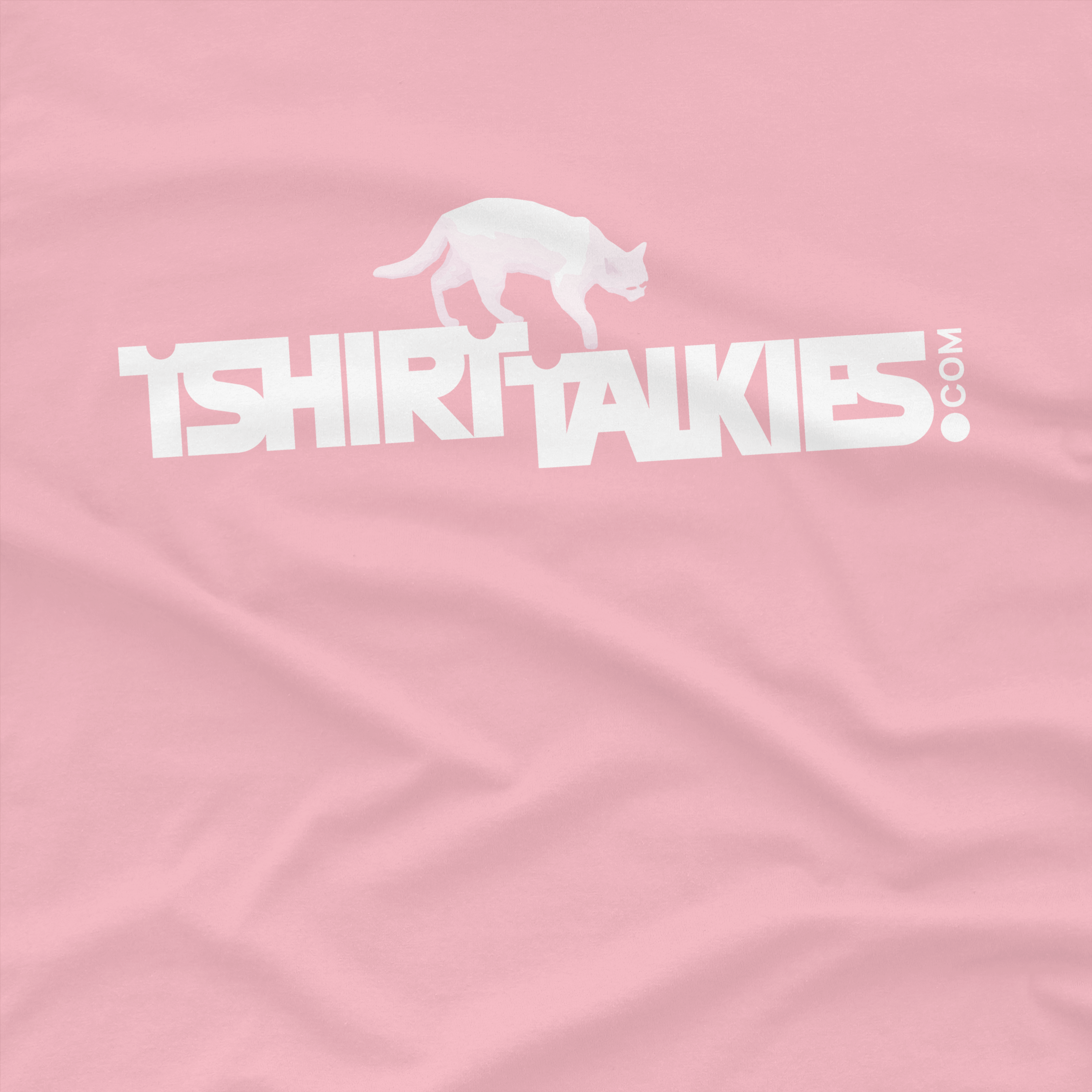 Pink printed tshirt for men