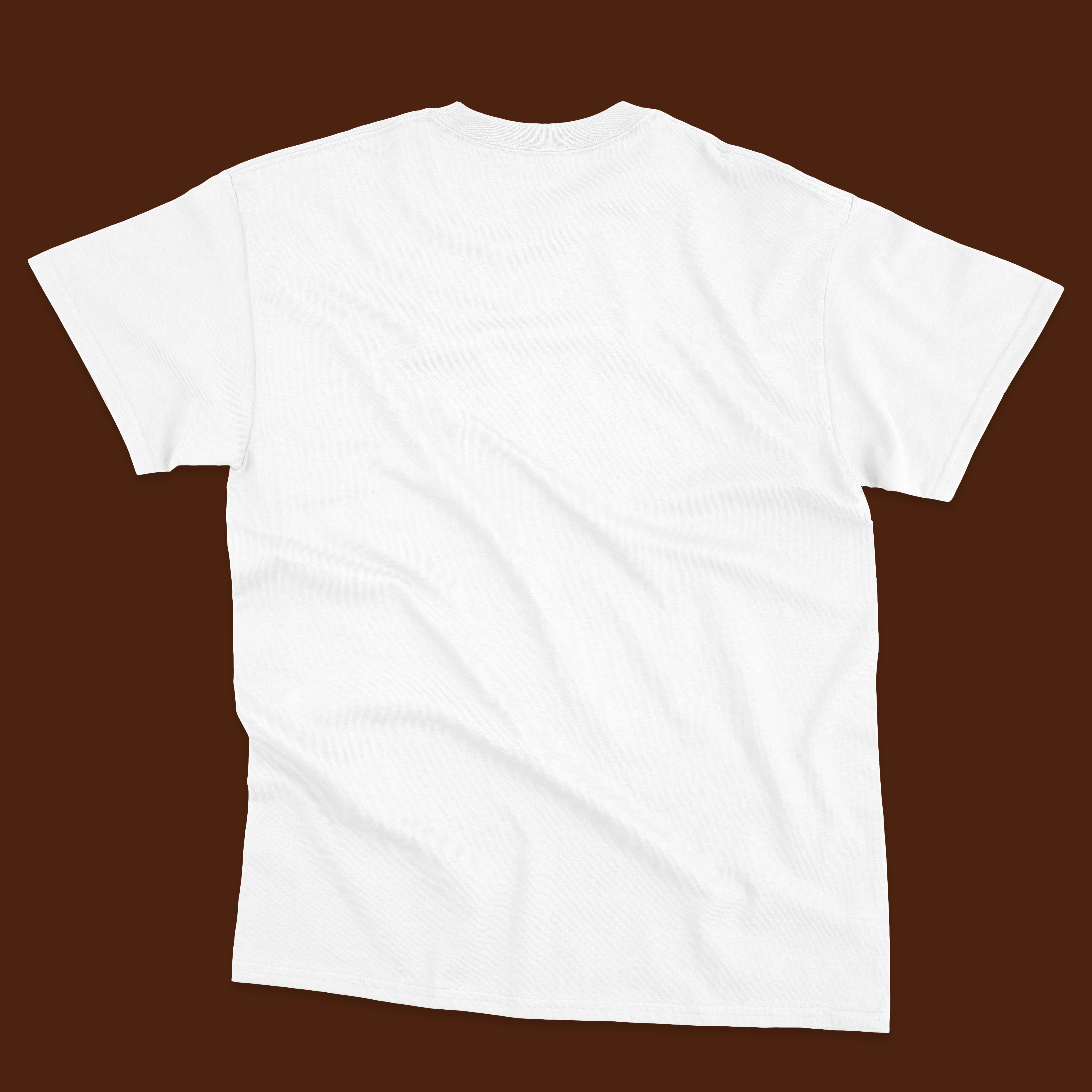 White printed tshirt for men