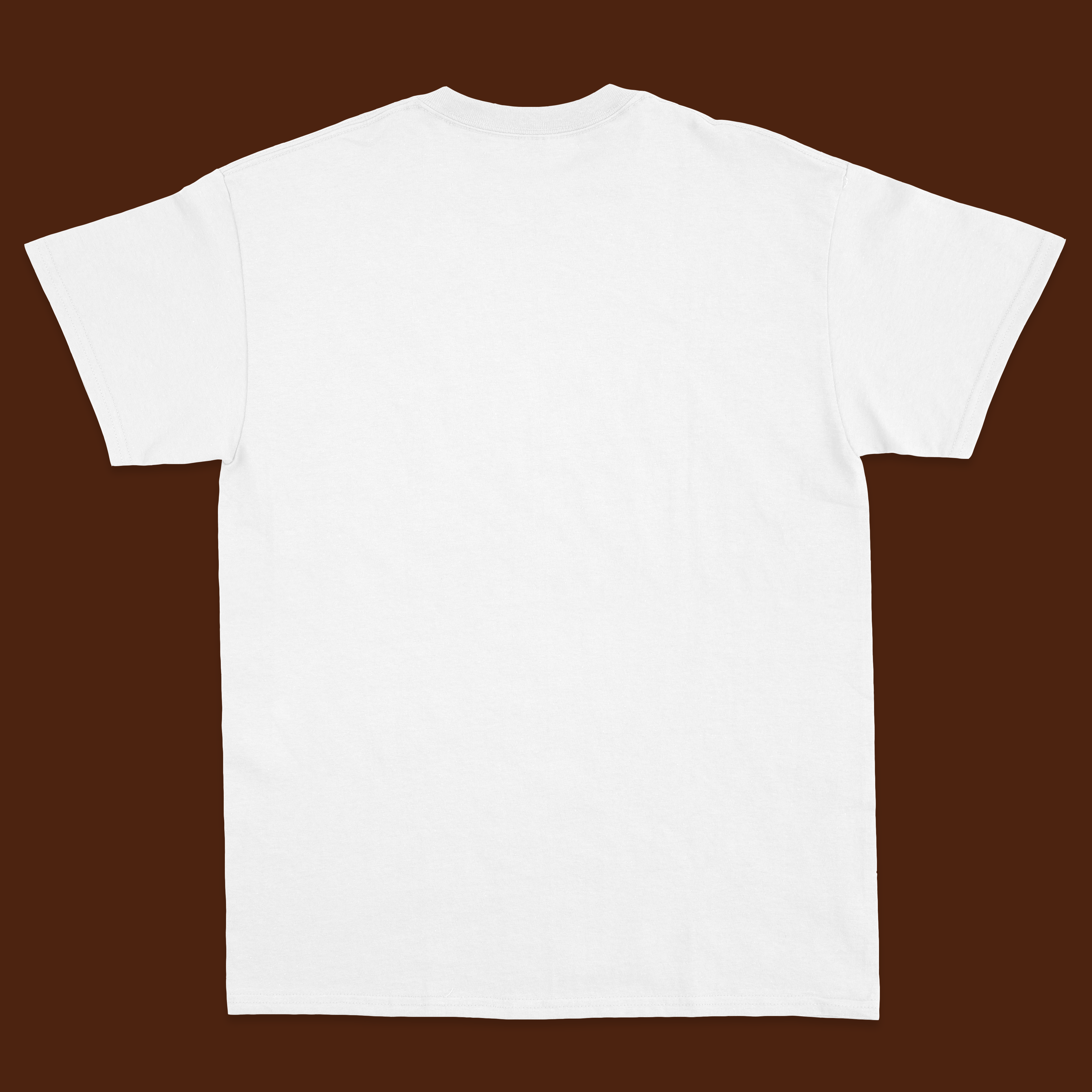 White printed tshirt for men