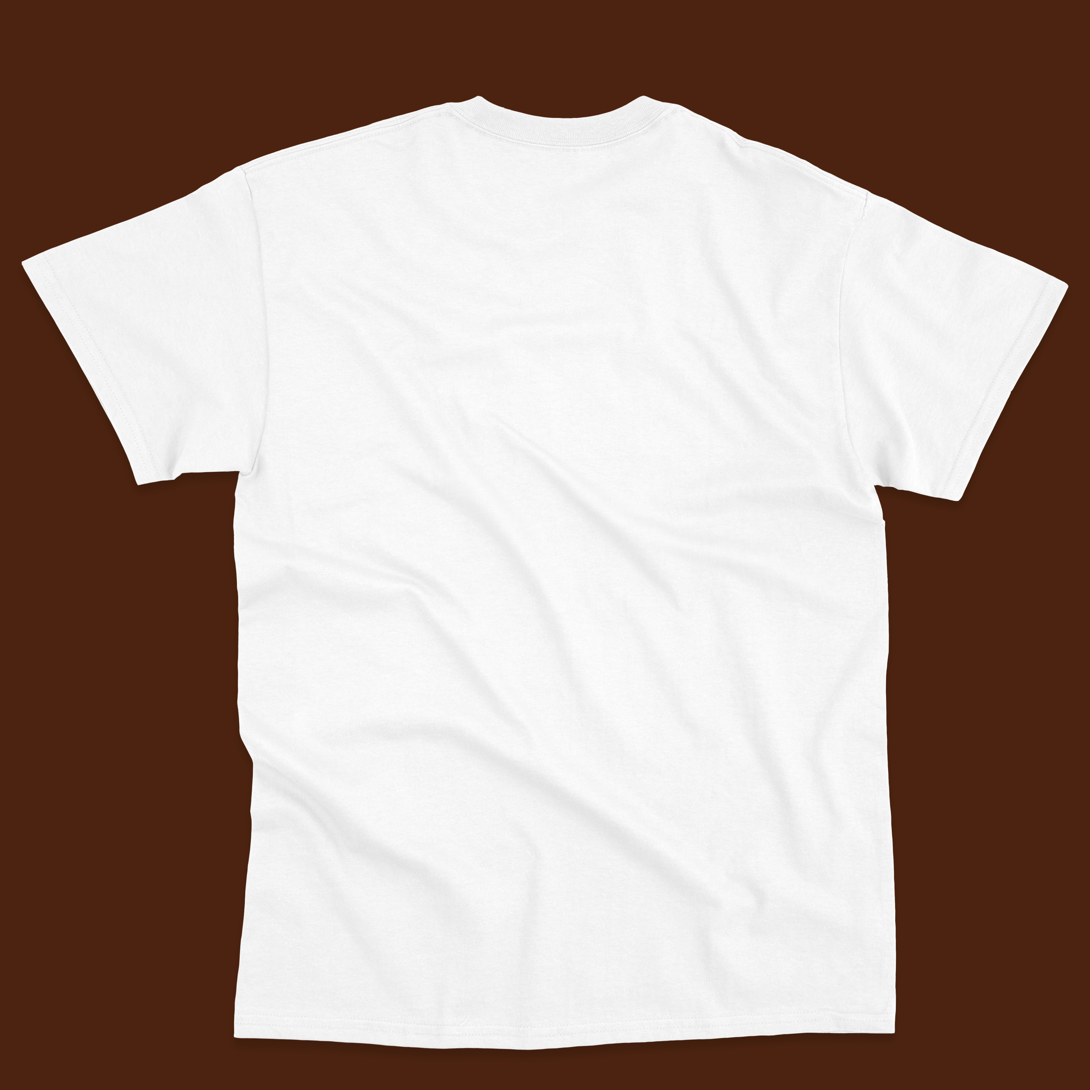 White printed tshirt for men