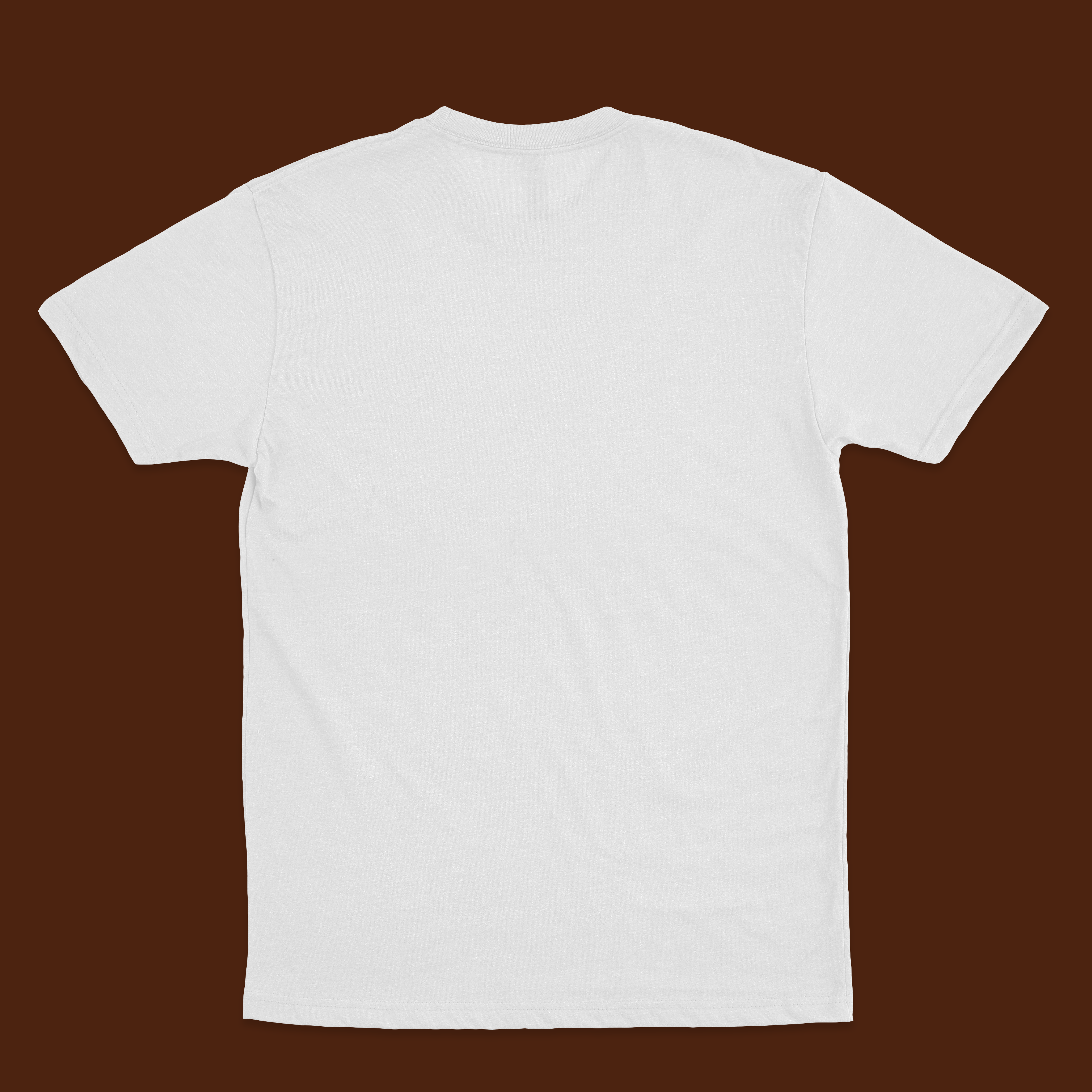 White printed tshirt for men