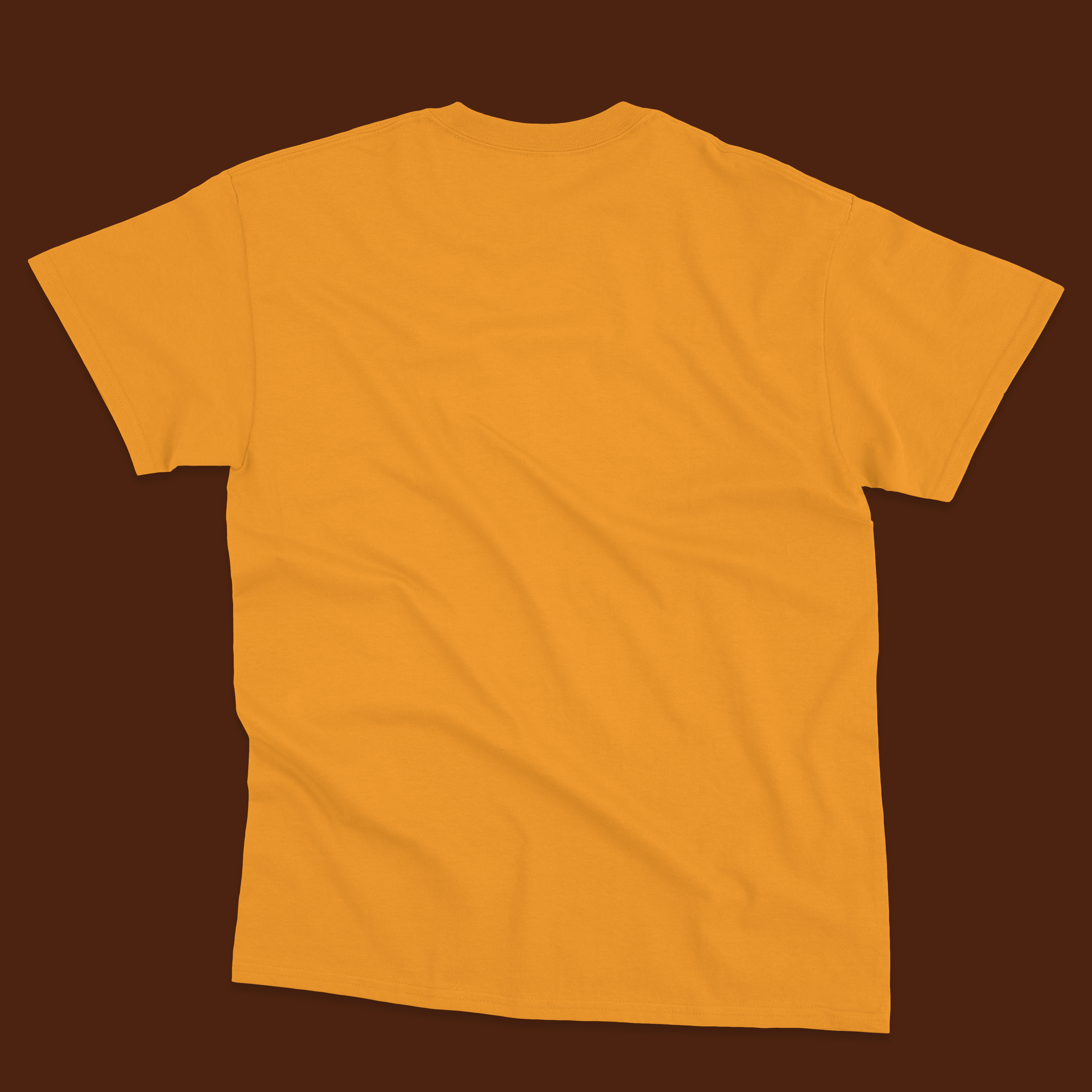 Yellow printed tshirt for men